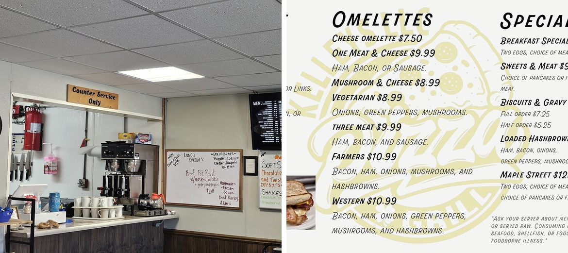 Kelley's Pizza & Grill Menu